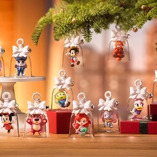 (✿Tùy chọn) POPMART Disney Kỷ niệm 100 năm Chuông Blind Box Chơi hợp thời trang Tay-Run