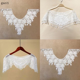 [Gzi1] Khăn Choàng Ren Rỗng Màu Trơn Thanh Lịch Thời Trang Xuân Hè Cho Nữ