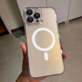 Ultra Ốp Điện Thoại Mềm Trong Suốt Có Vòng Nam Châm Cho iphone15 pro max 14 13 12 pro max 11 pro max xs xr 8 plus se 20