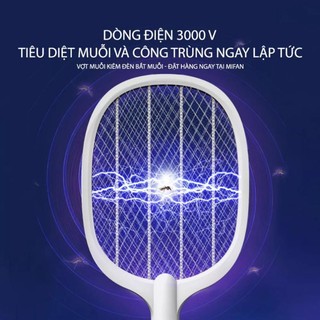 Vợt bắt muỗi thông minh kiêm đèn 2 in 1 tự động sạc tích điện, Vợt bắt muỗi tự động kiêm đèn bắt muỗi cao cấp cực kỳ tiện lợi