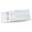 Chấm Washi TUYỆT VỜI, Nhãn dán chấm màu giấy 4mm, Hàng tồn kho Sắp xếp 5000 chấm Nhãn dán hình tròn văn phòng