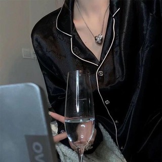 Bộ đồ ngủ lụa băng mỏng nữ cao cấp Bộ đồ mặc nhà nữ