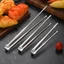 Kẹp gắp đồ nướng bằng thép không gỉ bóng loáng siêu đẹp kiểu Nhật 19/24/29cm