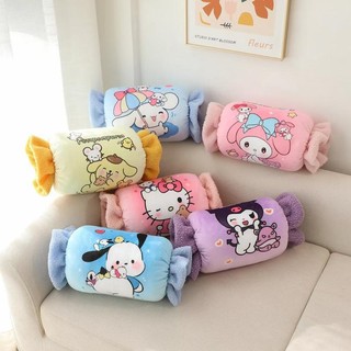 G13 Hoạt Hình Giai Điệu Cinnamoroll Kẹo Gối Đệm Sang Trọng Tay Ấm Hơn Kuromi Sinh Viên Ngủ Gối Trang Trí Nhà Sinh Nhật Gi