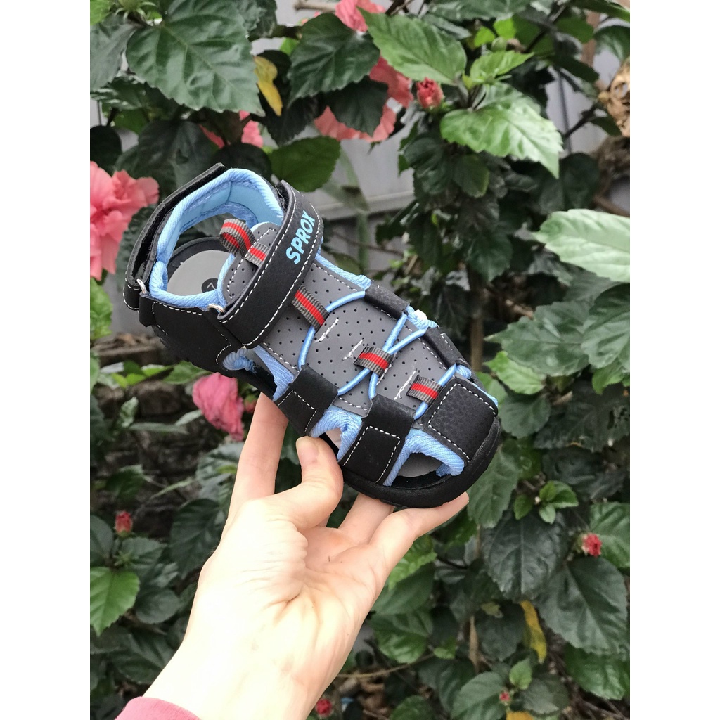 dép rọ cho bé - Sandal cho bé đi học, đi chơi mã 5480 Chip & mom