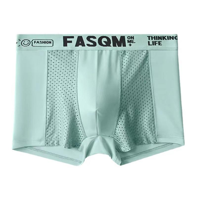 Mô tả Quần Lót Boxer Nam Dạng Lưới Thoáng Khí Plus Size XL-5XL - 9
