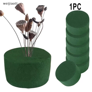 Weijiaott Bọt Ướt Xi Lanh Hoa Bùn Hoa Xốp Gạch DIY Hoa Sắp Xếp Cho Tiệc Cưới Trang Trí Hoa Khối Bọt VN
