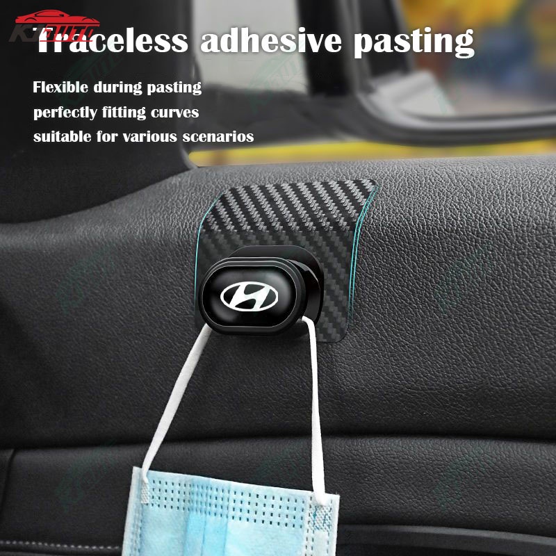 Miếng Dán Cố Định Thảm Chống Trượt Cho Xe Hơi Hyundai HB20 Creta Tucson Ioniq 5 Palisade Santa Fe I10 Accent Avante
