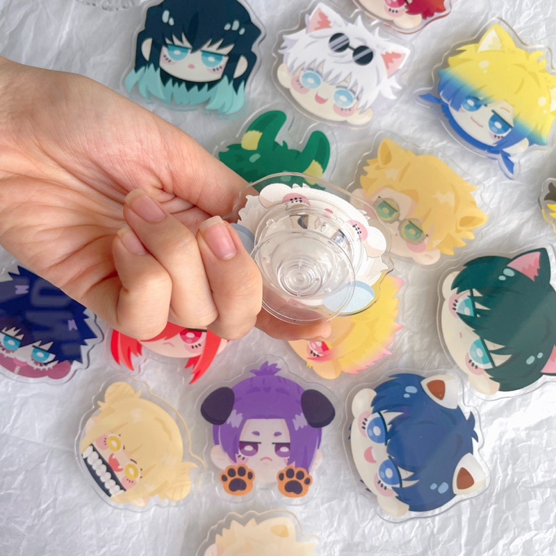 Ppo | Griptok Popsocket blue lock Giá đỡ điện thoại 5cm