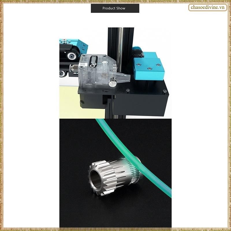 [K O G X] 2 Bánh răng đùn MK8 Bánh xe đùn đôi bằng thép không gỉ Bowden Gear 3D Máy in một phần cho CR10 3