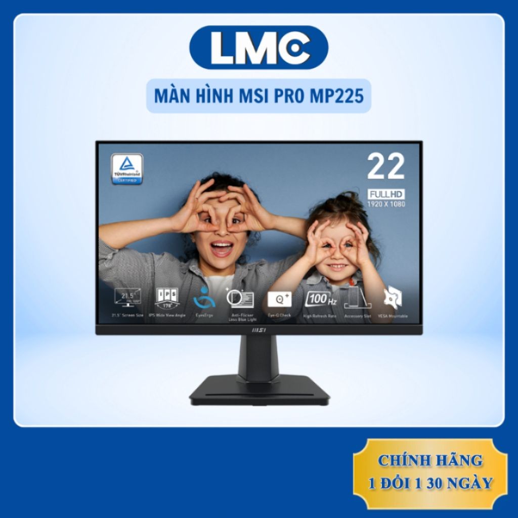 Màn Hình MSI PRO MP225 (21.5 inch - IPS - FHD - 100Hz - 1ms) | Shopee ...