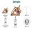 Mèo Dễ Thương Acrylic Huy Hiệu Cuộn Có Thể Thu Vào Thẻ Tên Cá Sấu Kẹp Thẻ ID Giá Đỡ Cho Y Tá Văn Phòng Làm Việc Bác Sĩ Giáo Viên Sinh Viên