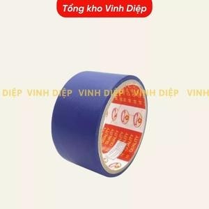 Combo 1 cây 6 cuộn băng keo simili vải cách điện xanh dương rộng 4.8cm dài 8m