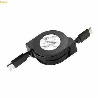 Dusur Dây Cáp Sạc Nhanh pd 60w usb c Sang usb c Cho notebook Với Công Tắc Điện Thoại