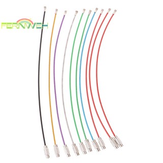 [fernweh] Set 10 Vòng Khóa Dây Cáp Bằng Thép Không Gỉ [Mới]