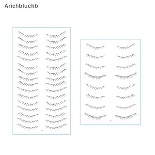 < Arichbluehb > 2023 Miếng Dán Lông Mi Giả Hình Xăm Trang Điểm Mắt Cho Nữ Hàng Mới Bán Chạy
