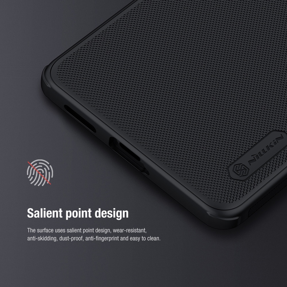 Mô tả Ốp điện thoại 
NILLKIN bằng PC cứng siêu mỏng chống sốc chống dấu vân tay cho Redmi Note 12 Turbo - 6