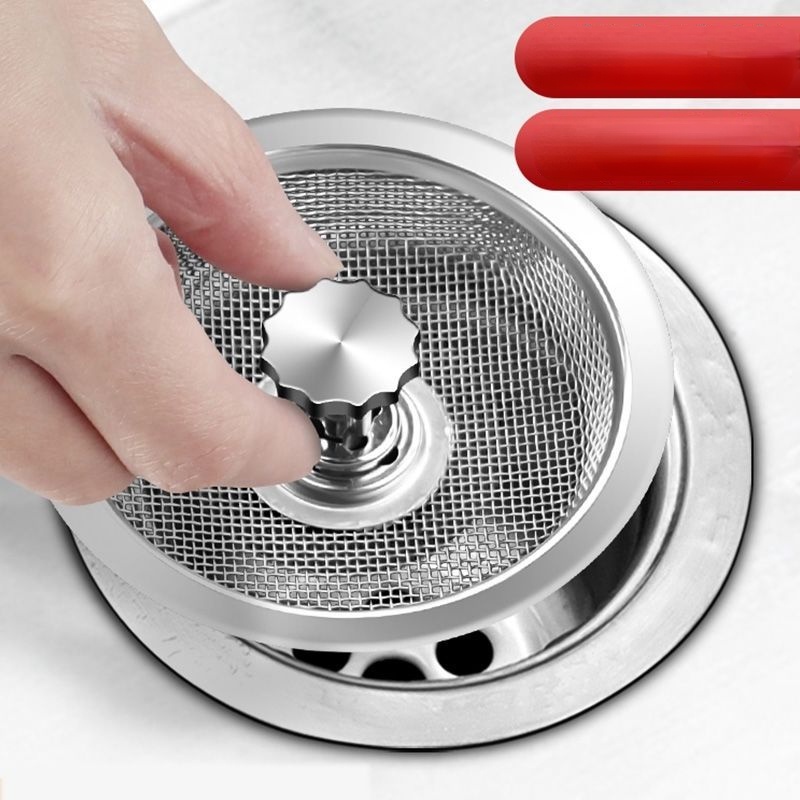 Lưới Lọc Bằng Thép Không Gỉ Thông Dụng Cho Bồn Rửa Nhà Bếp
