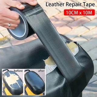 BAMBOOB 1 Cuộn Miếng Dán Sơ Cứu, Băng Sửa Chữa Da Dính Chắc Chắn PU, Miếng Dán Da Chống Thấm Nước Màu Đen Tự Dính Sofa Ghế Ô Tô Túi Xách Áo Khoác Giày Nội Thất