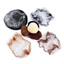 DELMER 20 Chiếc Nylon Hairnets, Mũ Tóc Giả Dây Co Giãn Mềm Lưới Tóc, Tạo Kiểu Tóc Màu Đen Thoáng Khí Bền Vô Hình Hairnet