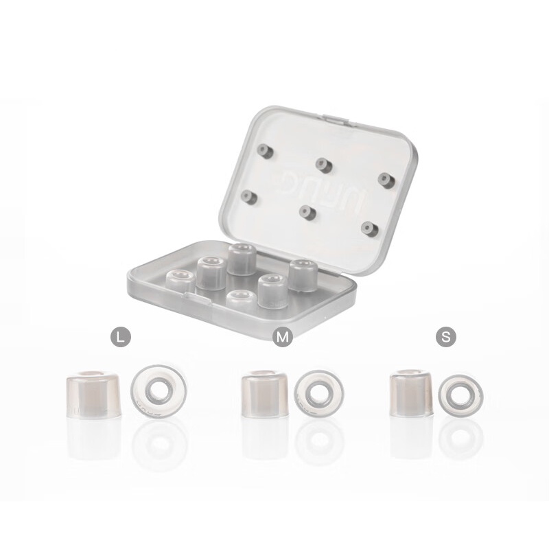 Dunu S&S tips 1 Cặp Đầu Nối Bằng Silicon Cho Tai Nghe Chụp Tai titan s kima alpha3 s & s tips 4.0mm-6mm