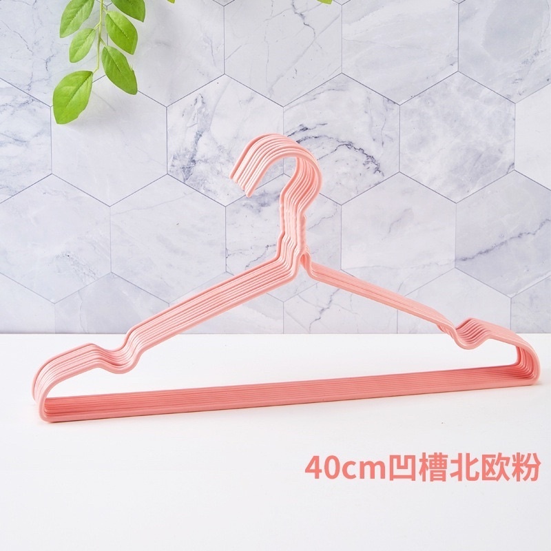 Combo 10 móc treo quần áo-mắc nhôm bọc nhựa - hàng cao cấp người lớn-trẻ em.  - Gia Dụng Anh Thu