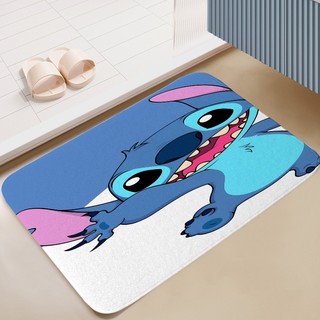 Hoạt Hình Lilo Stitch Door Mat Clip Quà Tặng Thiết Thực Cho Bạn Bè Phòng Ngủ Văn Phòng Trang Trí Nhà Cửa Thảm Sàn Chống Trơn Trượt (60x40CM)