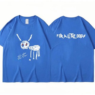 Rapper Drake "For All The Dogs" Album Nhạc Mới Áo Hip Hop Áo Thun Cotton Quá Khổ Nam Nữ Hợp Thời Trang Tee Dạo Phố Nam