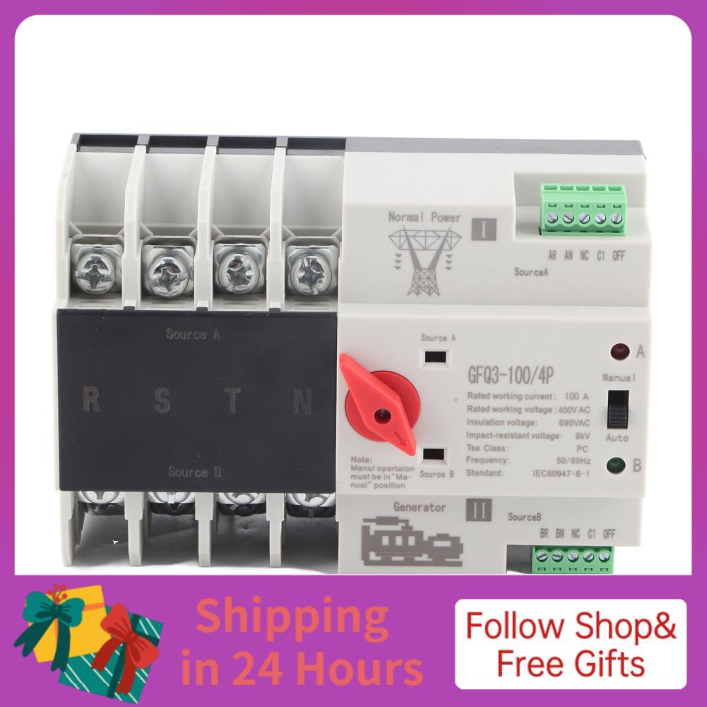 Iuxishop Dual Power Automatic Switch 2 Mode 4P Excellent Contact ...