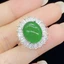 ⭐ Chính Hãng Nhẫn Bạc Nhiều Phong Cách ice chrysoprase series Bán Chạy Kỷ Niệm Cổ Điển Cho Nữ