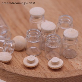[dreamdreaming] 4 Cái / bộ Nhà Búp Bê Lọ Kẹo Nhà Bếp Thực Phẩm Chơi Cảnh Bình Bảo Quản Trong Suốt [zkm]