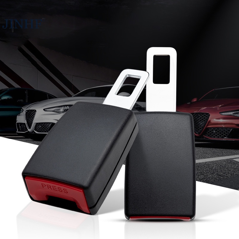 Jinhf Chốt Khóa Dây Đai An Toàn Nối Dài Cho Xe Hơi