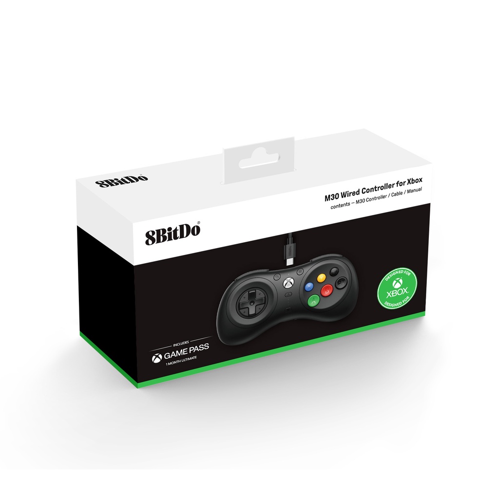 Tay CầM Chơi game 8bitdo m30 Có Dây Cho xbox series x|S xbox one Và Cửa Sổ Với 6 Nút Bấm