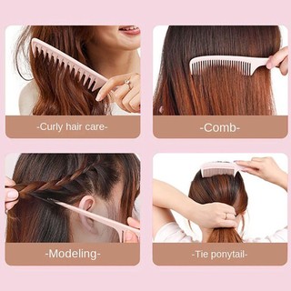 [Giao hàng từ Việt Nam] Lược chải tóc OAKANDME, Lược chải tóc đuôi ngựa màu hồng, Salon dụng cụ tạo kiểu dày đặc tiện lợi