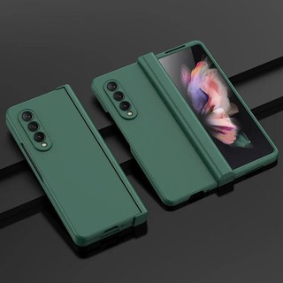 Ốp Điện Thoại Màu Kẹo Cho Samsung Galaxy Z Fold 7 6 5 4 3 5G Bản Lề Nhựa Ốp Lưng B03