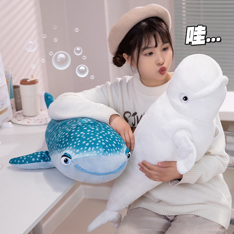 Rytanda Thú Nhồi Bông Hình Cá Voi Trang Trí Năm Mới