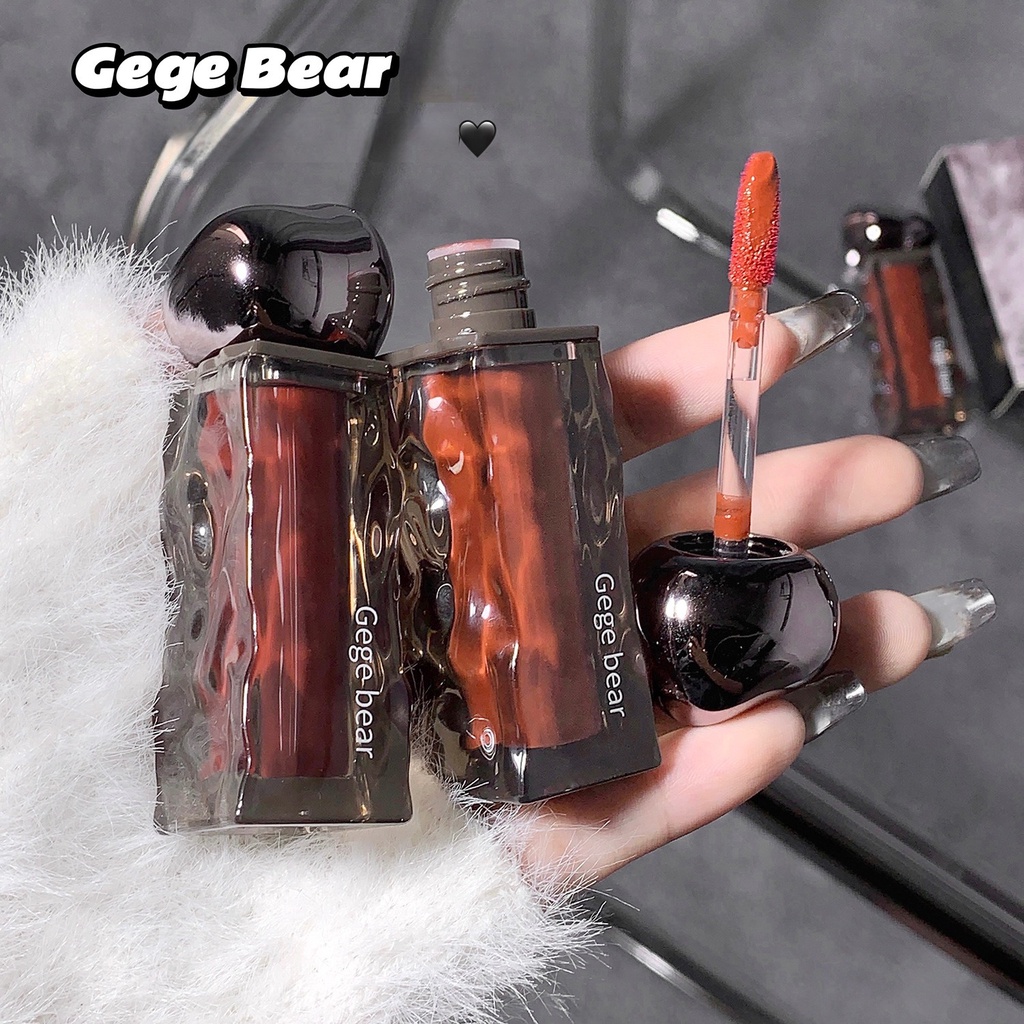 Son Tint Bóng GEGE BEAR Chính Hãng Ánh Gương Mềm Mượt Chống Thấm Nước Lâu Trôi GX1113