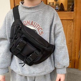 Túi đeo ngực DUSKGLOW, Túi đeo thắt lưng trẻ em đa chức năng, Gói Fanny dung tích lớn dễ thương Childre