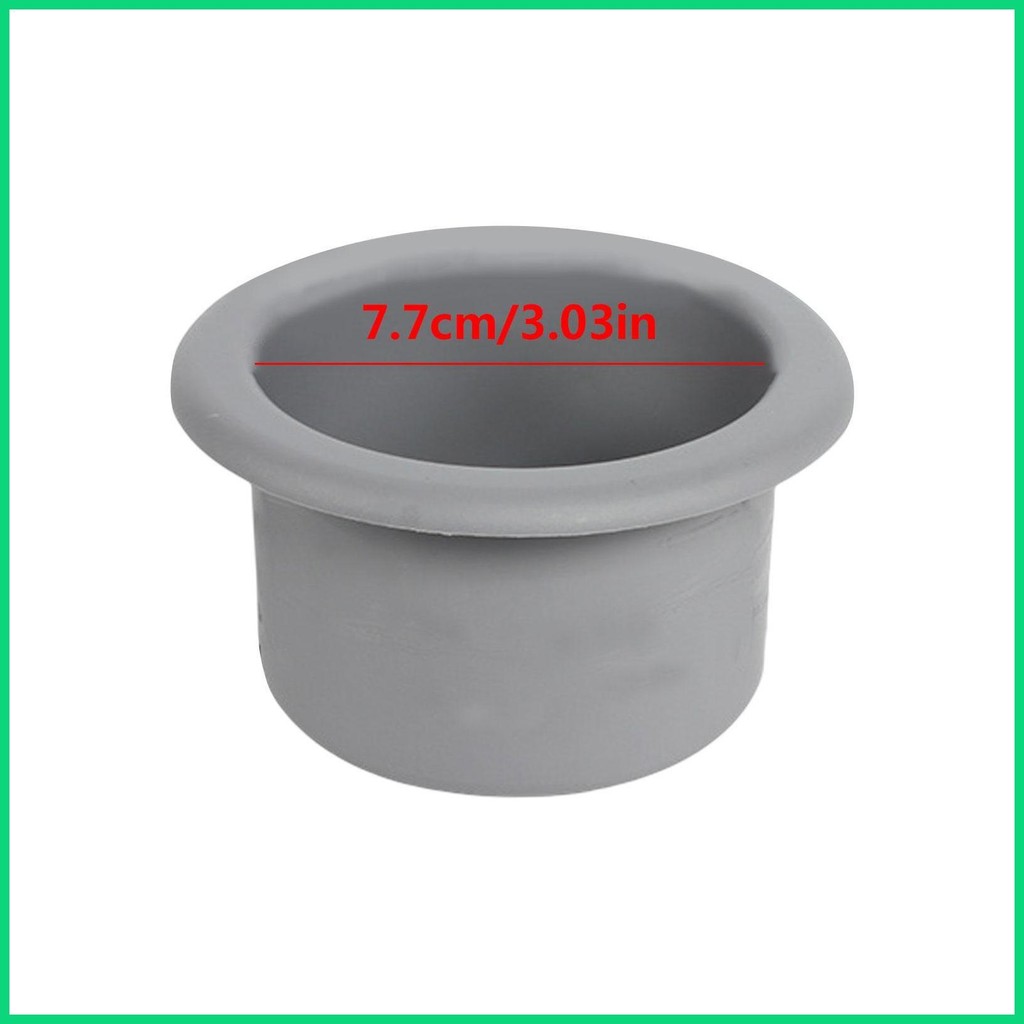 Lỗ Trung Tâm Chìm Cốc Uống Nước Cho Thuyền Hàng Hải Xe RV Giá Đỡ Cốc Chèn Cho Biển RV Bàn Ghế Golf Xe jiwvn