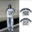 SY3 Áo thun mùa hè hiphop jersey cổ chữ V dáng rộng tay ngắn hàng đầu dạo phố YS3
