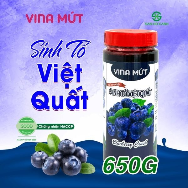 Sinh tố trái cây vina hũ 650g