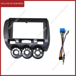 LCA 9 Inch Dành Cho Xe HONDA Fit Jazz City 2004-2007 Radio Car Android MP5 Player Vỏ Khung 2Din Đầu Đơn Vị Fascia Dash Cover