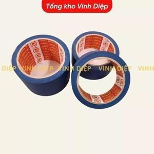 Combo 1 cây 6 cuộn băng keo simili vải cách điện xanh dương rộng 4.8cm dài 8m