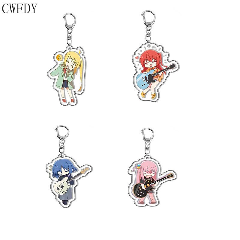 Móc khoá Kawaii Anime BOCCHI THE ROCK! Keychain Kita Ikuyo Yamada Ryo ...