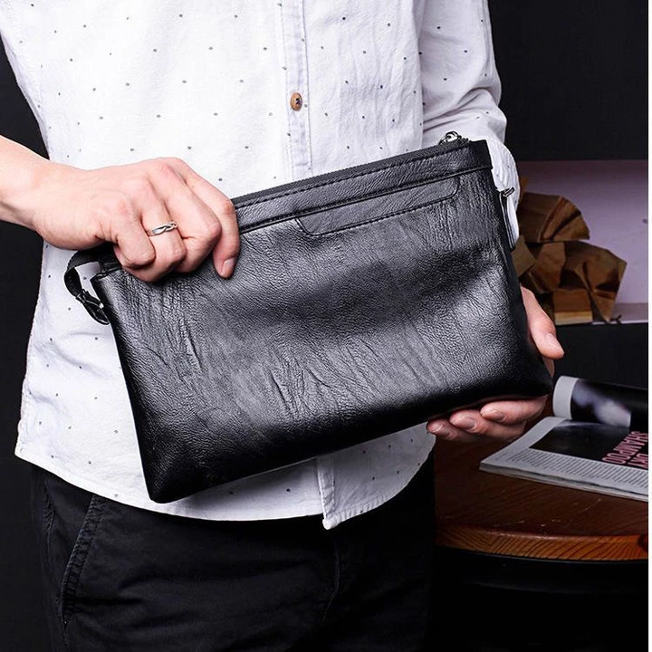 IELGY Men 's Clutch Business Túi đựng điện thoại di động thời trang nhẹ Ví dung tích lớn – 6