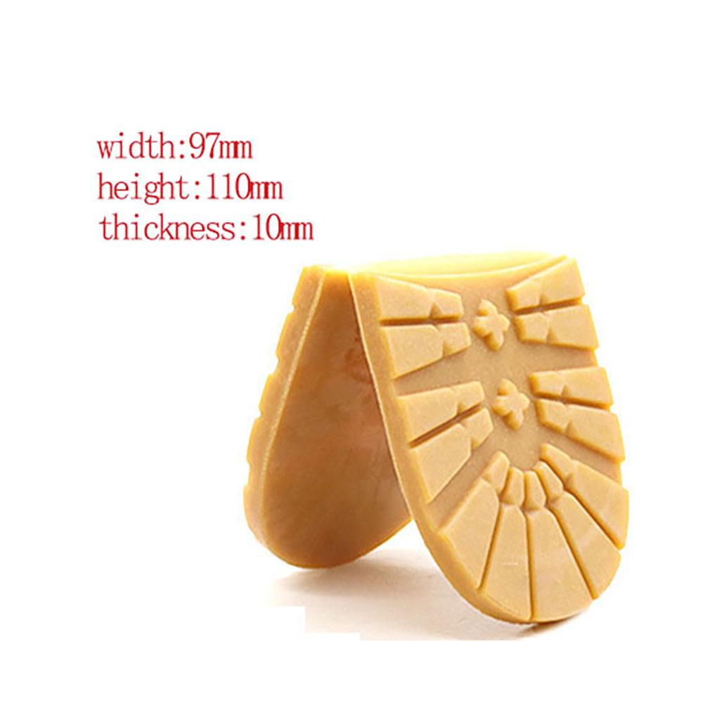 SAVORBOX 1 Cặp Miếng Dán Thảm Giày, Miếng Giày Cao Su Tự Dính Chống Mài Mòn, Làm Dày DIY Thay Thế Đế Ngoài Miếng Dán Chống Trơn Trượt
