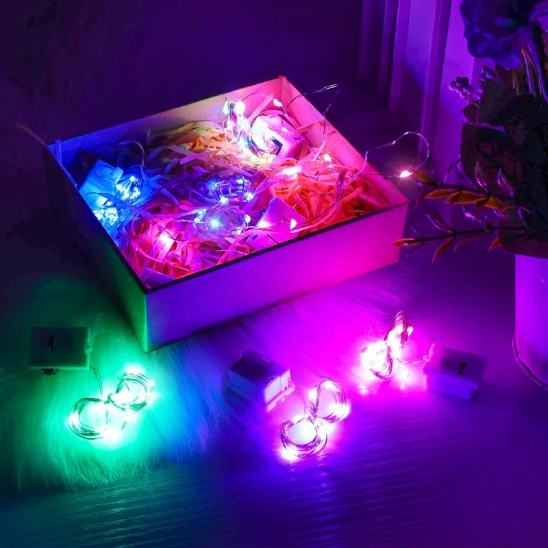 Dây Đèn led 1 / 2m Trang Trí Tiệc Tùng / Giáng Sinh / Tiệc Cưới Ngoài Trời