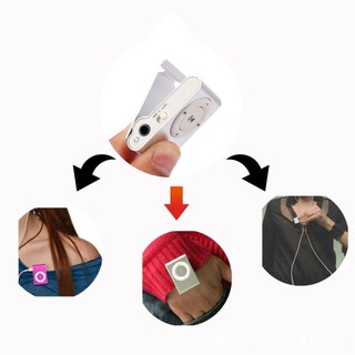 ITRUMPET Music Media MP3, Máy nghe nhạc MP3 cầm tay Mini, Thiết kế thời trang USB đầy màu sắc Kẹp hỗ trợ thẻ TF Walkman