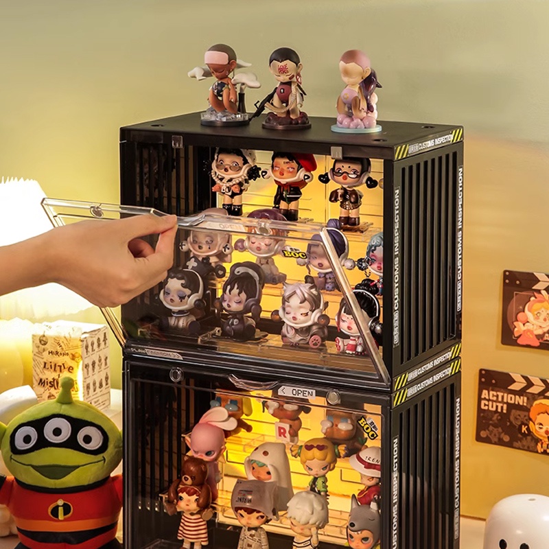 Tủ, Hộp Mika Đa Năng,Mô Hình Đồ Chơi Popmart, Kệ Hộp Trưng Bày Mô Hình, Nước Hoa,khung Trong Suốt Búp Bê