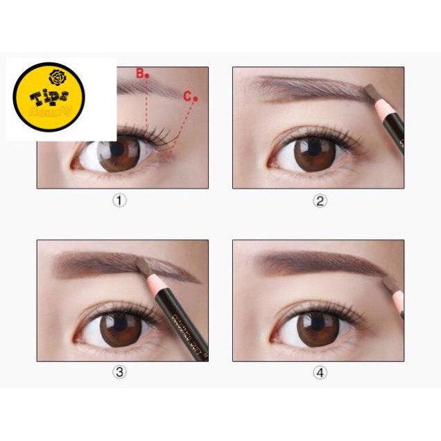 Chì vẽ chân mày makeup Chì bóc hai tem/ chì trang điểm |Dụng Cụ Phun Xăm PXTM